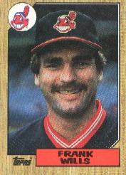 1987 Topps Baseball Cards      551     Frank Wills